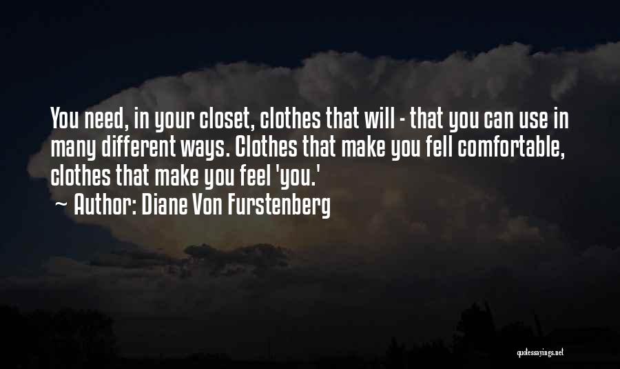 Your Closet Quotes By Diane Von Furstenberg
