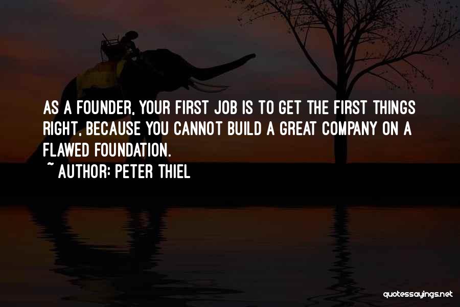 Your Company Quotes By Peter Thiel