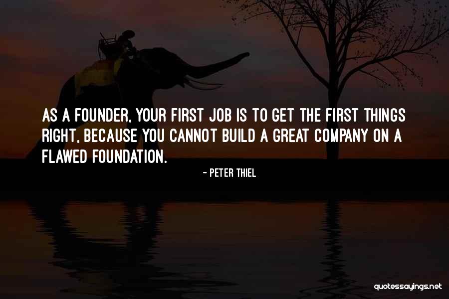 Your Company Quotes By Peter Thiel