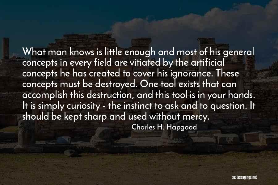 Your Curiosity Quotes By Charles H. Hapgood Your Curiosity Quotes By Charles H. Hapgood