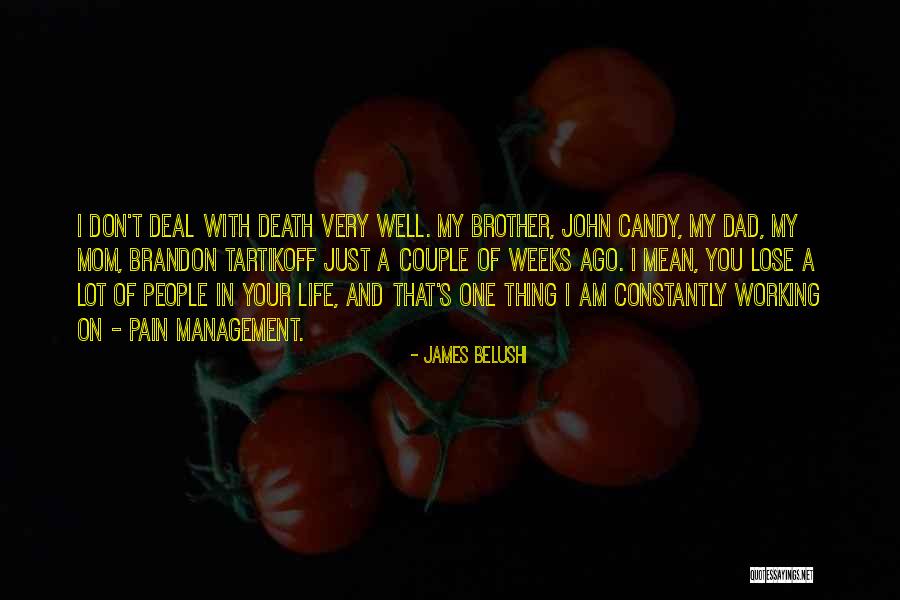 Your Dad And Brother Quotes By James Belushi Your Dad And Brother Quotes By James Belushi