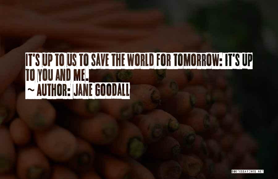 Your Dad Passing Away Quotes By Jane Goodall