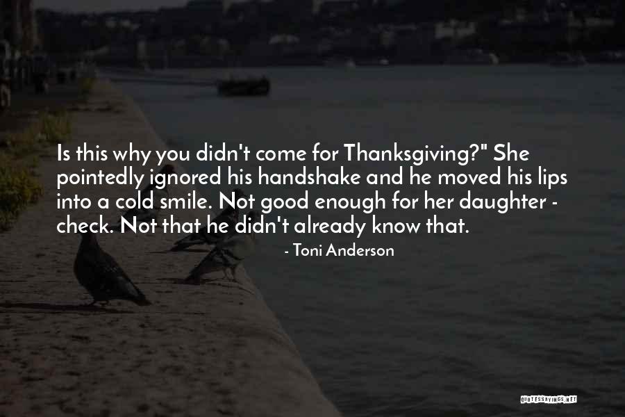 Your Daughter's Smile Quotes By Toni Anderson