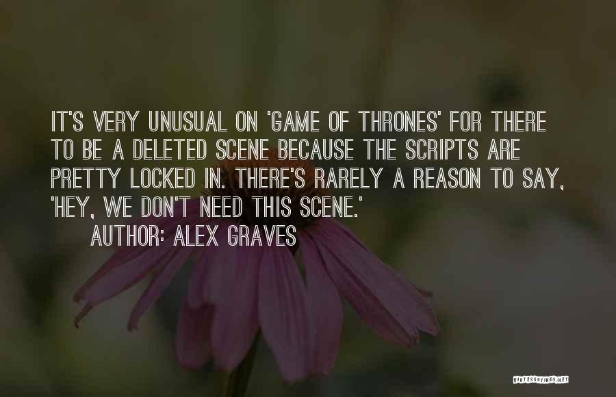 Your Deleted Quotes By Alex Graves