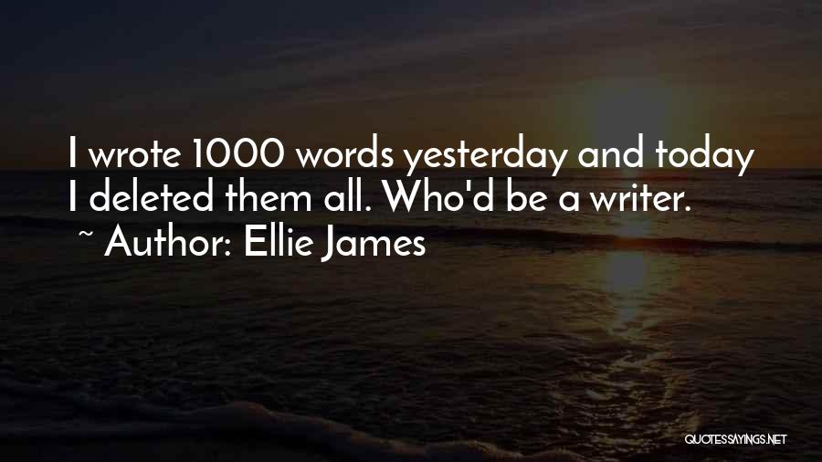 Your Deleted Quotes By Ellie James