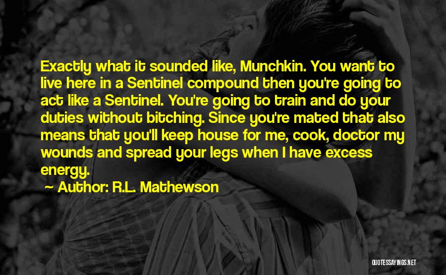 Your Disgusting Quotes By R.L. Mathewson