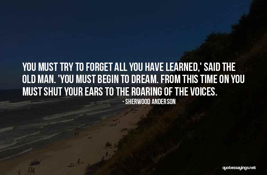 Your Dream Man Quotes By Sherwood Anderson Your Dream Man Quotes By Sherwood Anderson