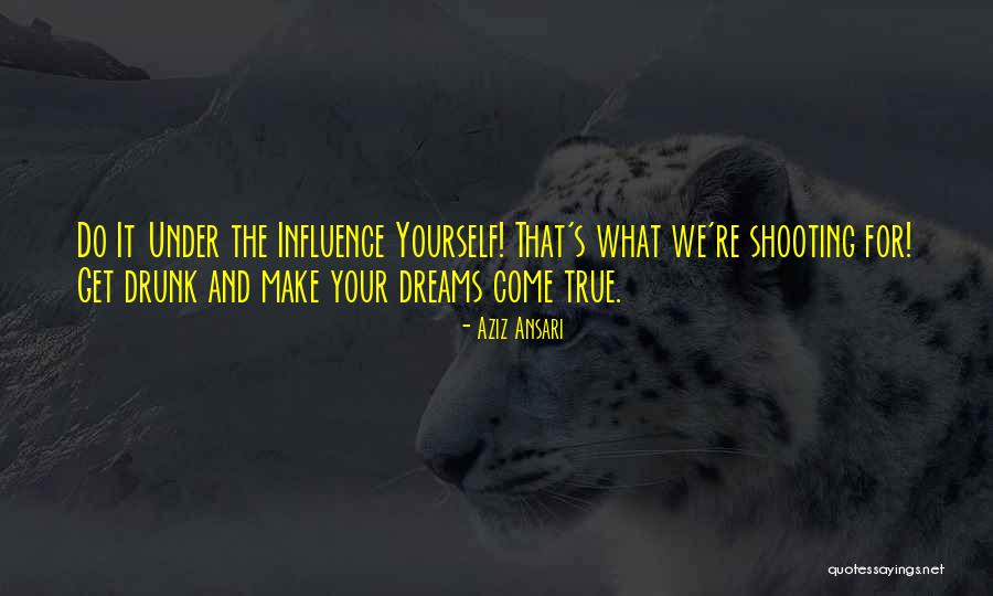 Your Dreams Come True Quotes By Aziz Ansari Your Dreams Come True Quotes By Aziz Ansari