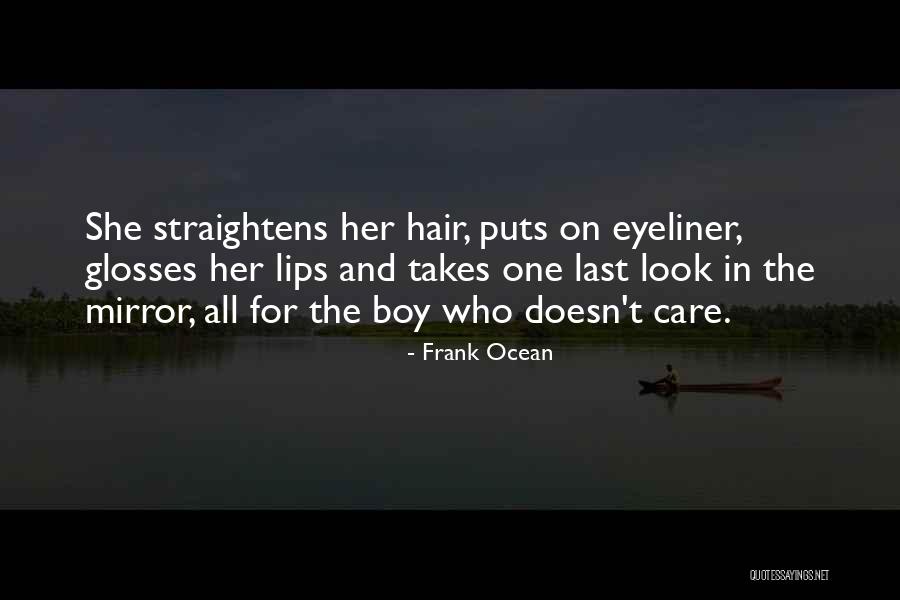Your Eyeliner Quotes By Frank Ocean Your Eyeliner Quotes By Frank Ocean