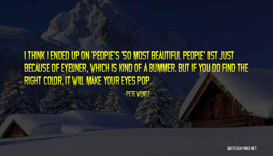 Your Eyeliner Quotes By Pete Wentz Your Eyeliner Quotes By Pete Wentz