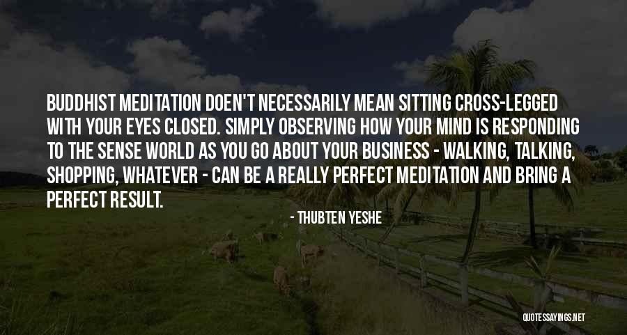 Your Eyes Closed Quotes By Thubten Yeshe Your Eyes Closed Quotes By Thubten Yeshe