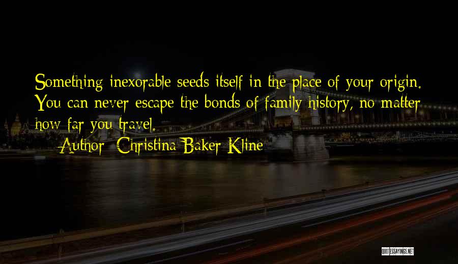 Your Family History Quotes By Christina Baker Kline