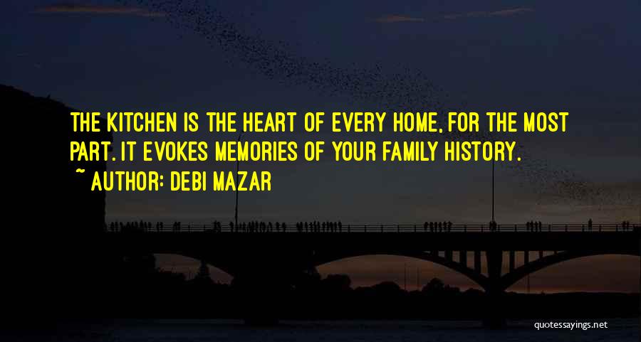 Your Family History Quotes By Debi Mazar