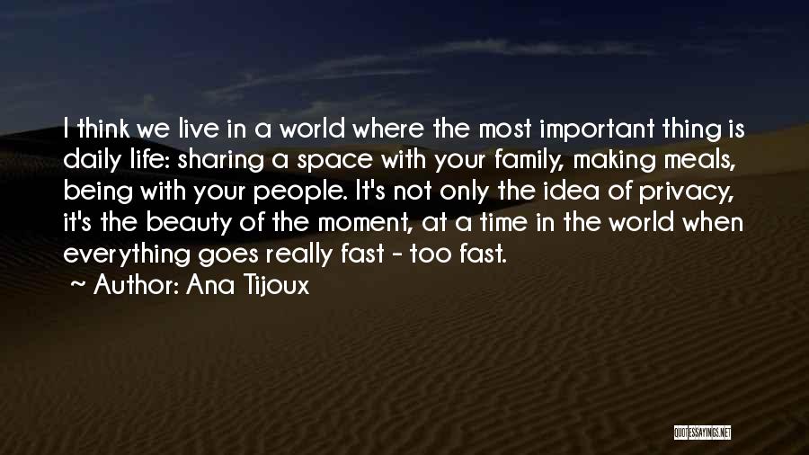 Your Family Is Everything Quotes By Ana Tijoux