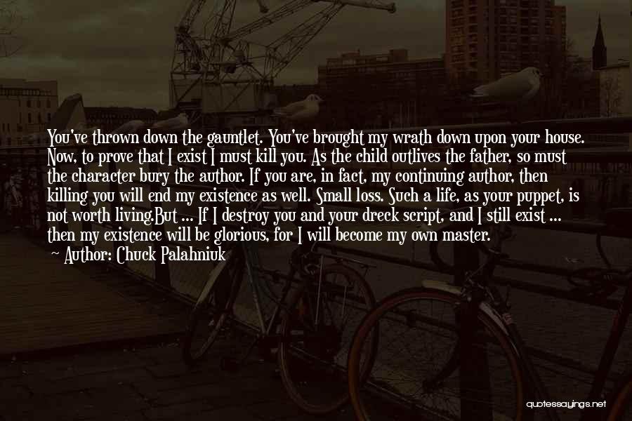 Your Father's Death Quotes By Chuck Palahniuk