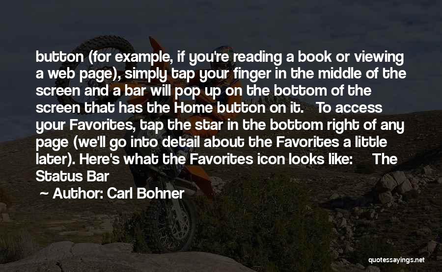 Your Favorites Quotes By Carl Bohner