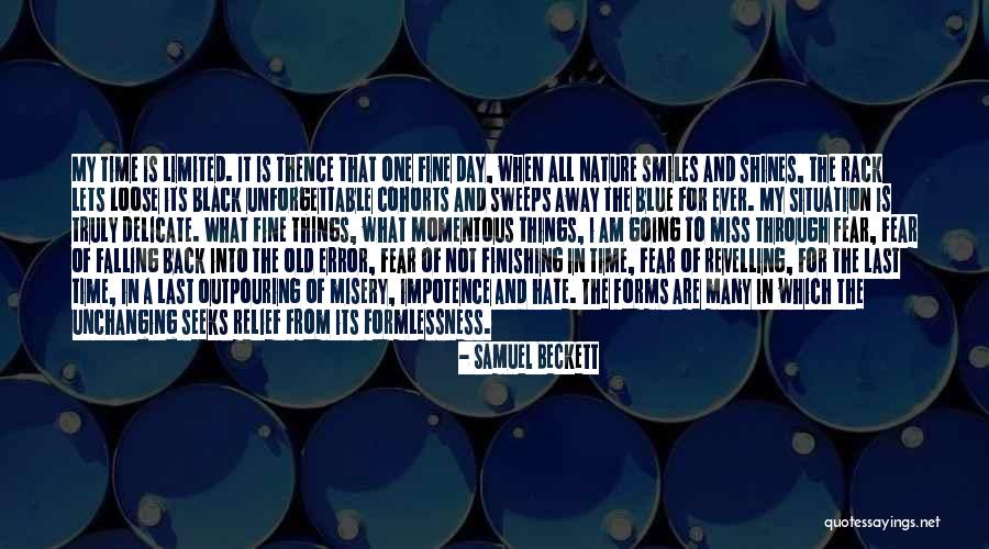 Your Fear Of Error Is Your Error Quotes By Samuel Beckett Your Fear Of Error Is Your Error Quotes By Samuel Beckett