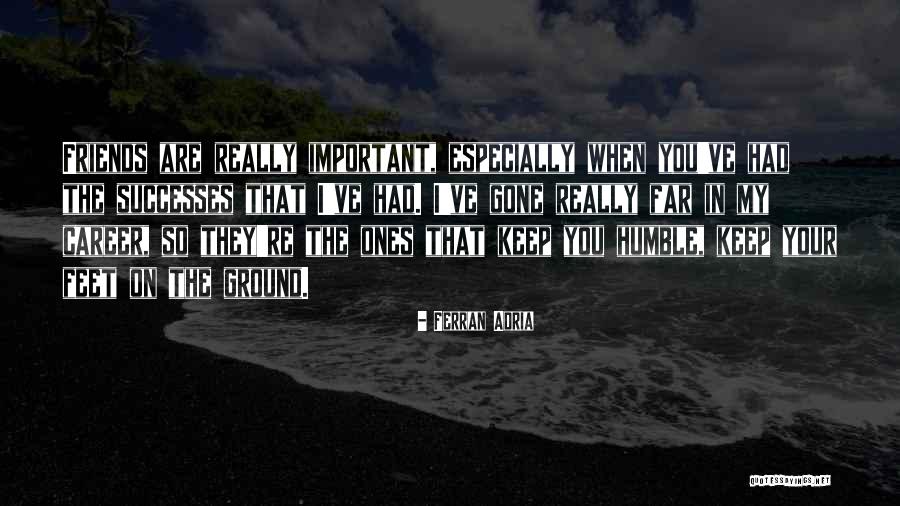 Your Feet On The Ground Quotes By Ferran Adria Your Feet On The Ground Quotes By Ferran Adria