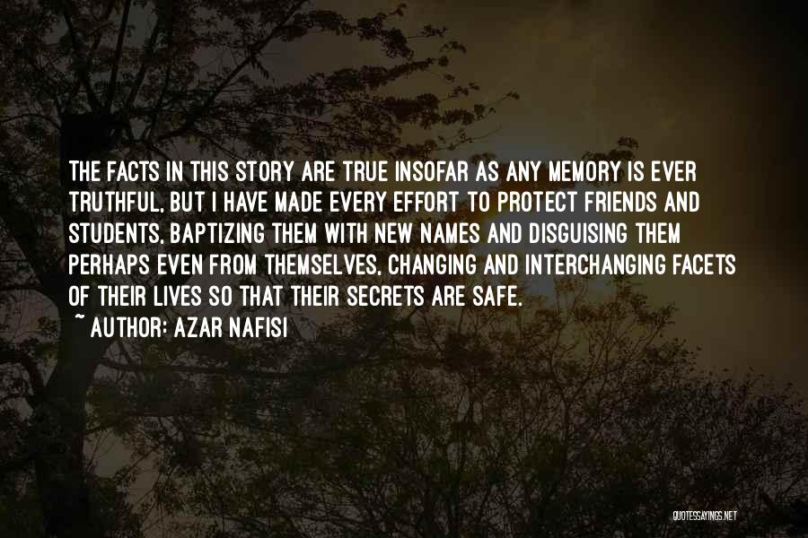 Your Friends Changing Quotes By Azar Nafisi