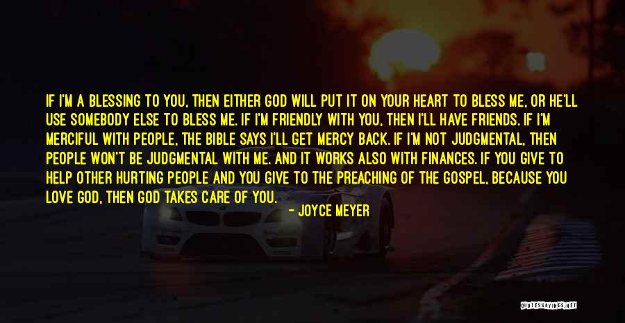 Your Friends Hurting You Quotes By Joyce Meyer Your Friends Hurting You Quotes By Joyce Meyer