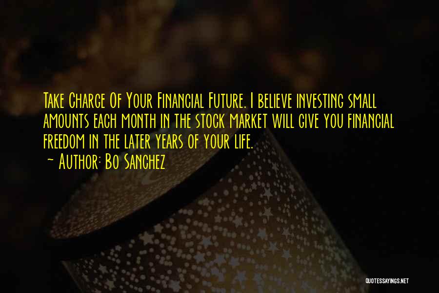 Your Future Life Quotes By Bo Sanchez