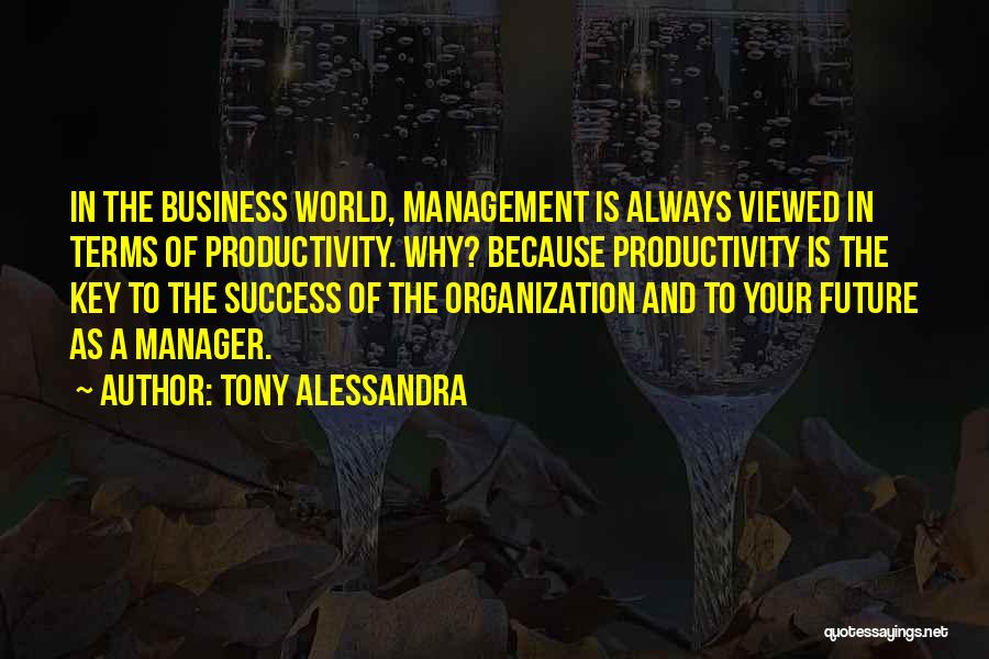 Your Future Success Quotes By Tony Alessandra