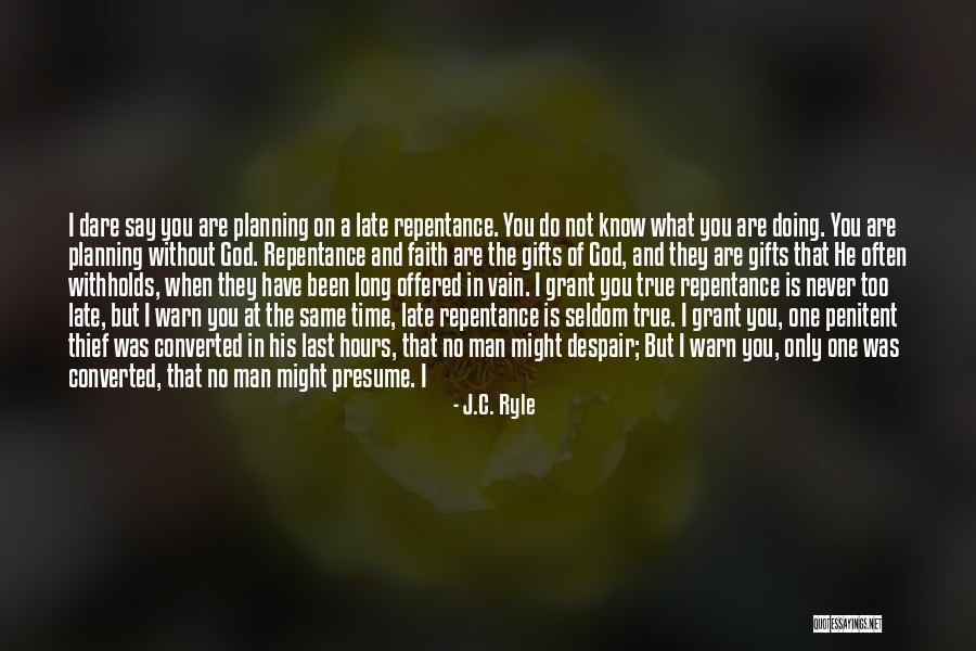 Your Gifts Quotes By J.C. Ryle Your Gifts Quotes By J.C. Ryle