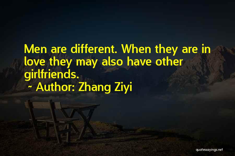 Your Girlfriends Ex Quotes By Zhang Ziyi