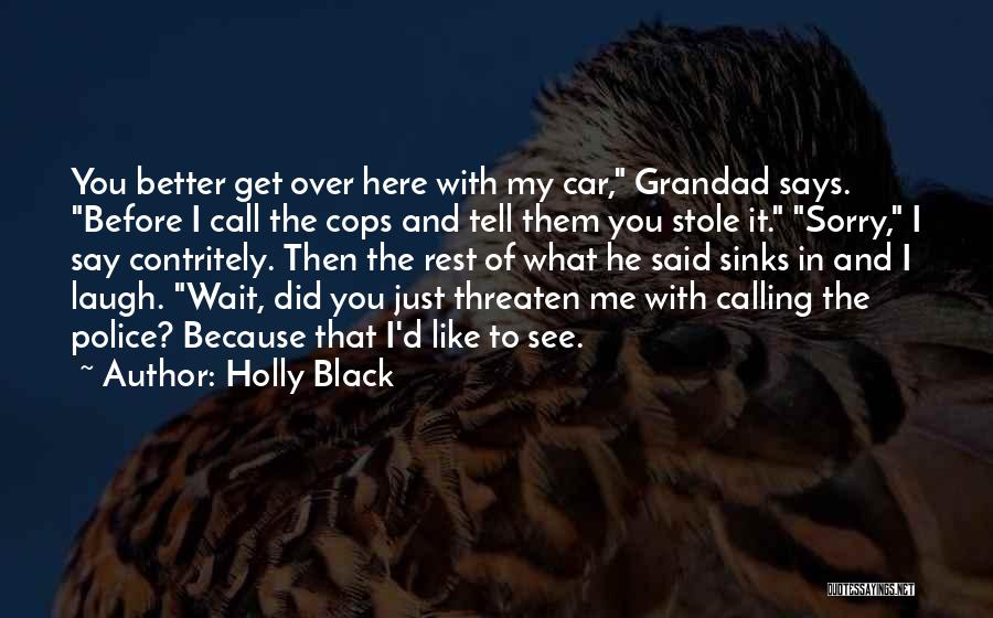 Your Grandad Quotes By Holly Black