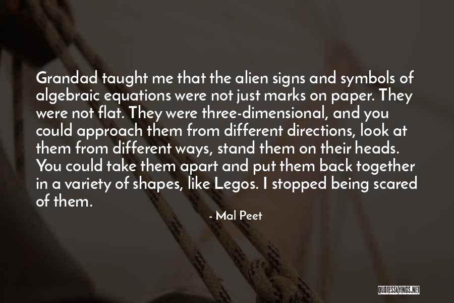 Your Grandad Quotes By Mal Peet