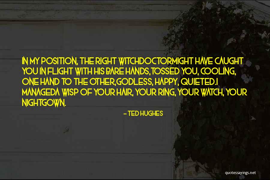 Your Hand In My Hand Quotes By Ted Hughes Your Hand In My Hand Quotes By Ted Hughes