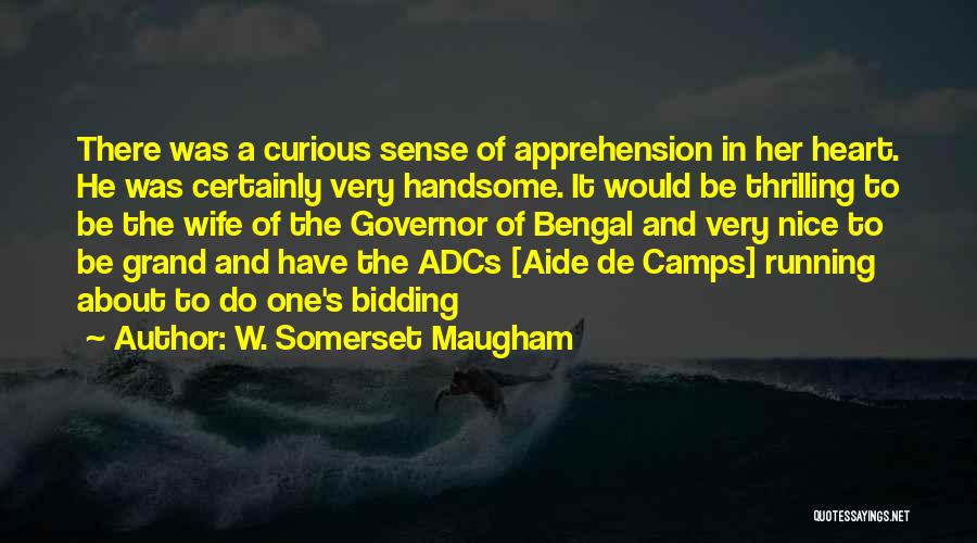 Your Handsomeness Quotes By W. Somerset Maugham