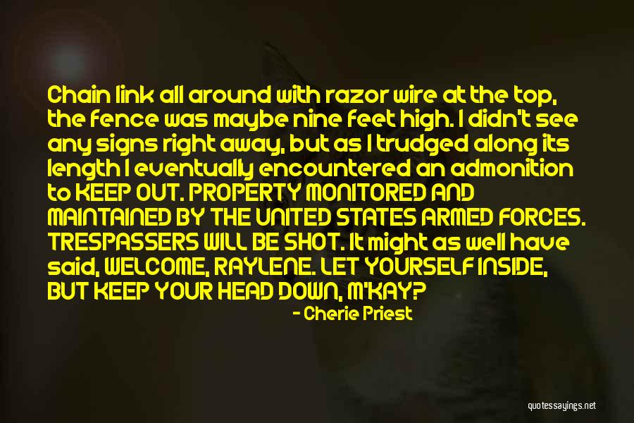 Your Head Down Quotes By Cherie Priest Your Head Down Quotes By Cherie Priest