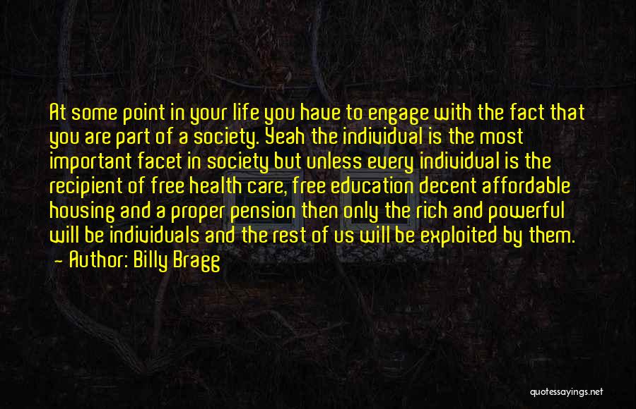 Your Health Is Important Quotes By Billy Bragg