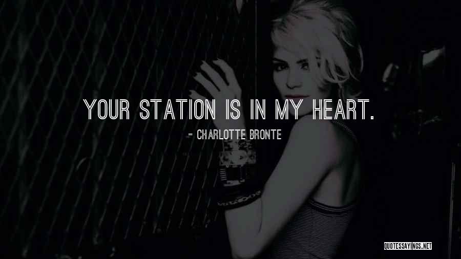 Your Heart Is My Quotes By Charlotte Bronte