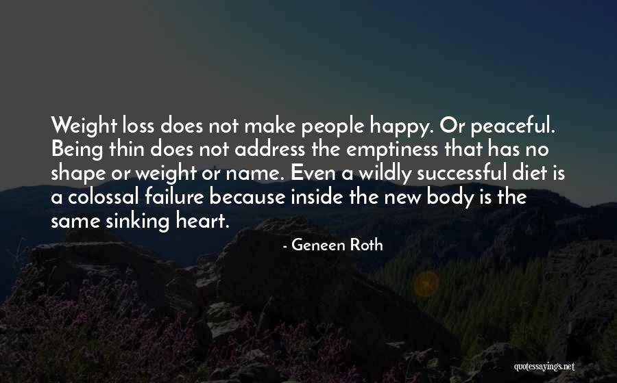 Your Heart Sinking Quotes By Geneen Roth