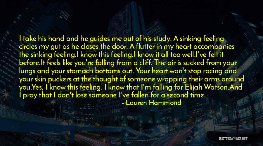 Your Heart Sinking Quotes By Lauren Hammond