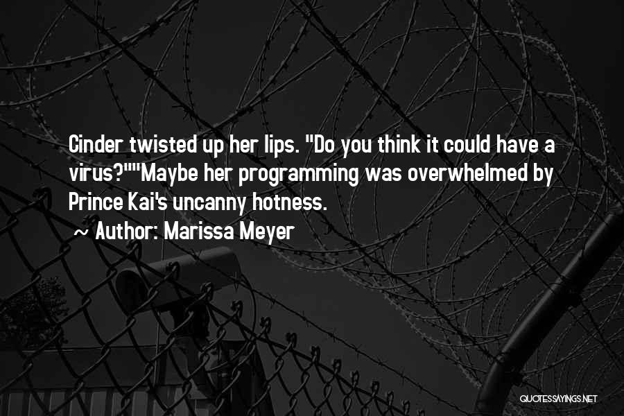 Your Hotness Quotes By Marissa Meyer