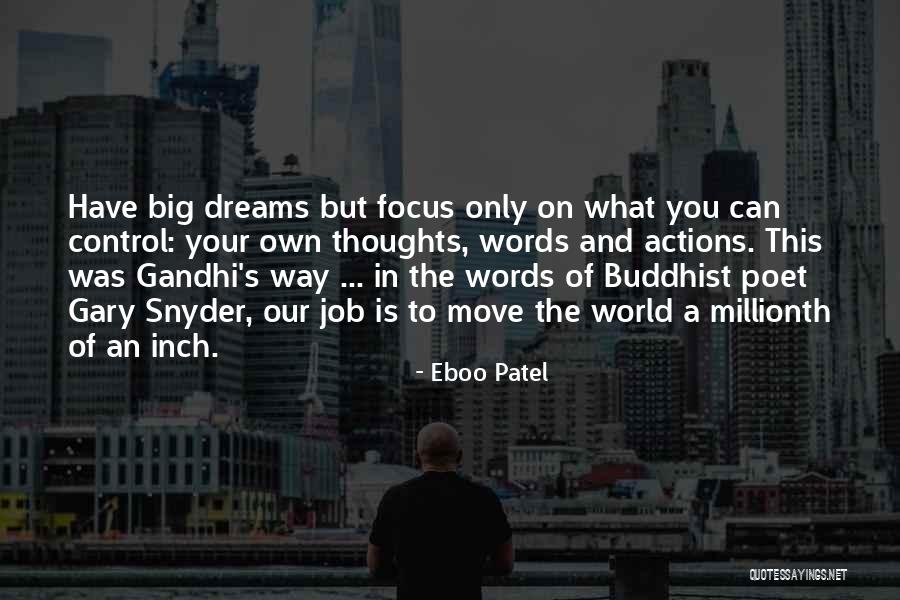 Your In Our Thoughts Quotes By Eboo Patel Your In Our Thoughts Quotes By Eboo Patel