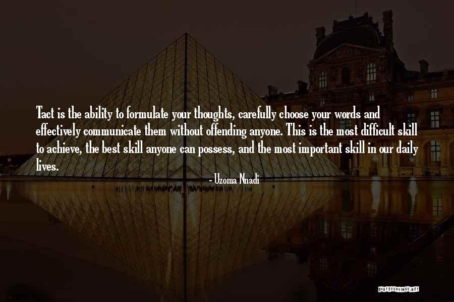 Your In Our Thoughts Quotes By Uzoma Nnadi Your In Our Thoughts Quotes By Uzoma Nnadi