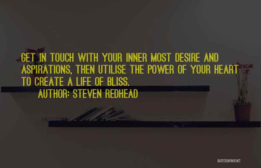 Your Inner Power Quotes By Steven Redhead
