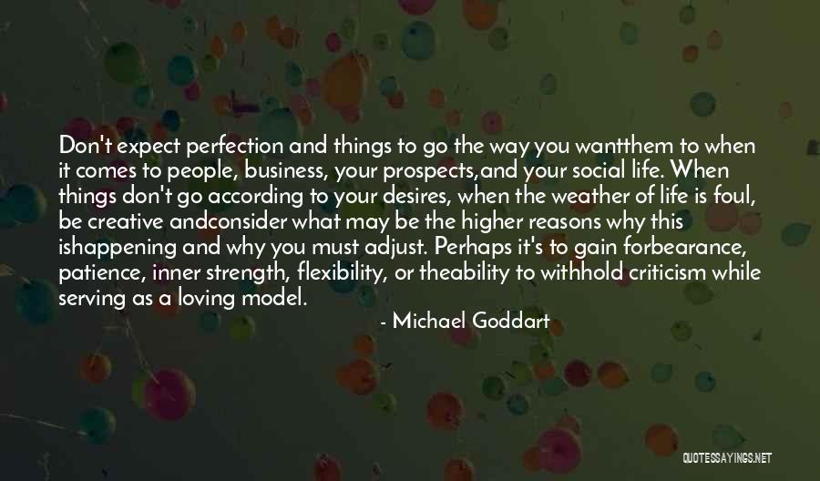 Your Inner Strength Quotes By Michael Goddart Your Inner Strength Quotes By Michael Goddart
