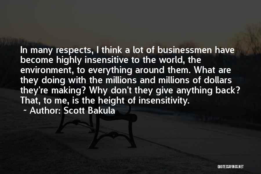 Your Insensitive Quotes By Scott Bakula