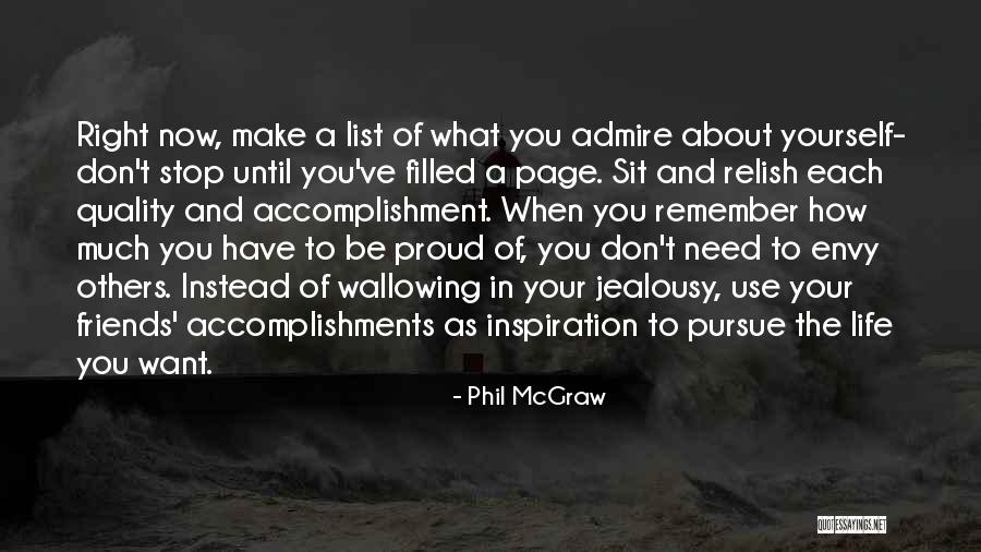 Your Jealousy Quotes By Phil McGraw Your Jealousy Quotes By Phil McGraw