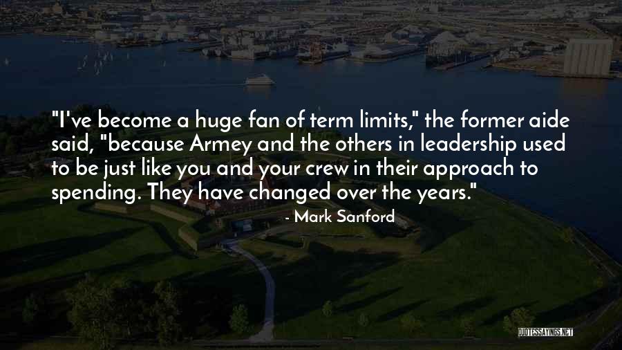 Your Just Like The Others Quotes By Mark Sanford