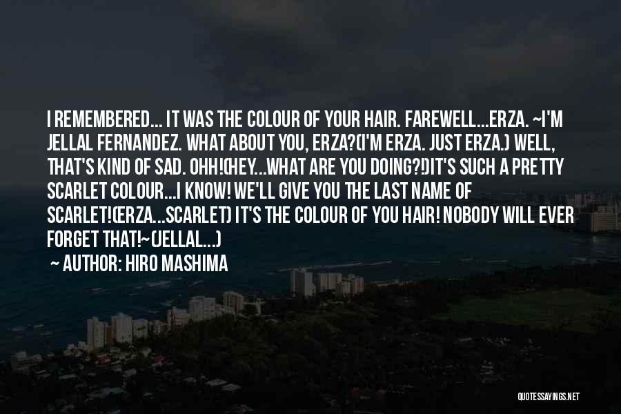 Your Last Name Quotes By Hiro Mashima