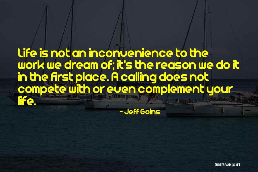 Your Life Calling Quotes By Jeff Goins