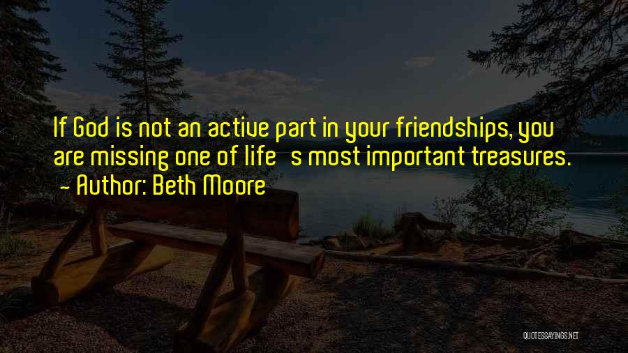 Your Life Is Important Quotes By Beth Moore