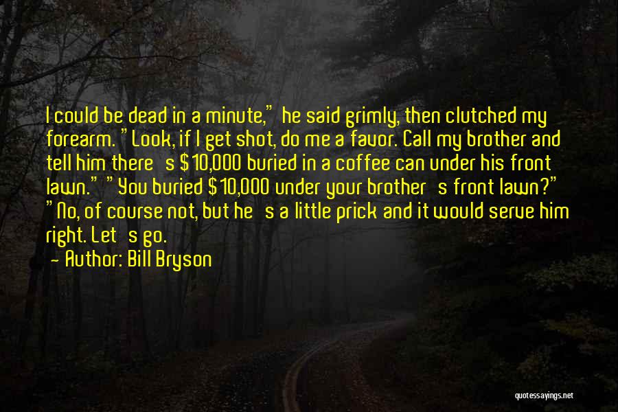 Your Little Brother Quotes By Bill Bryson