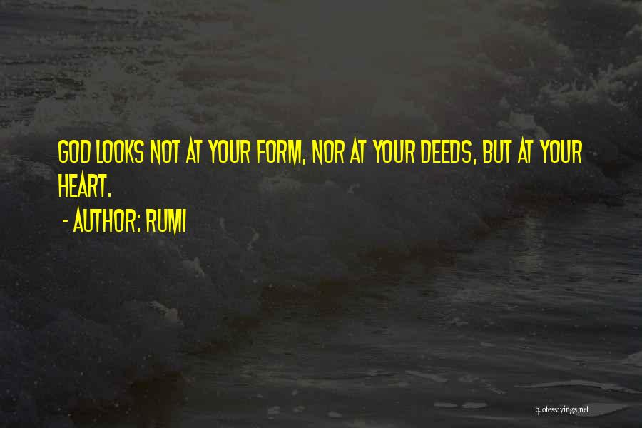 Your Looks Quotes By Rumi